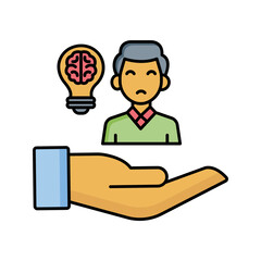  Creativity vector icon easily modify

