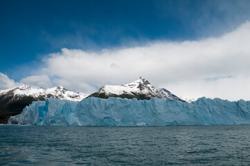 Fototapeta na wymiar Perito Moreno Glacier, Los Glaciares National Park, Santa Cruz Province, Patagonia Argentina.
