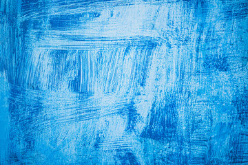 Blue rough dry brush background.
