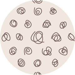 Round Shape Pattern Vector
