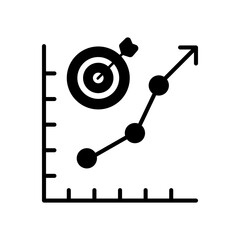 Goals vector icon easily modify

