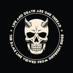 Streetwear Graphic Design Skull Death