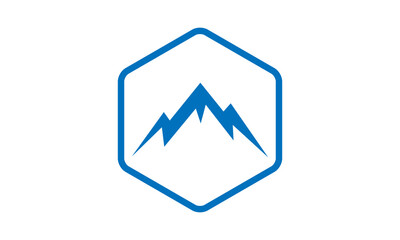Mountain Logo Design Template Inspiration, Vector Illustration.