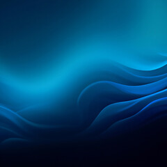 Abstract, blue waves in background and wallpaper | Generative AI | AI