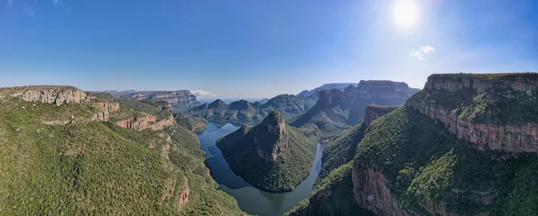  Drone view at Blyde river canyon in South Africa © fotoember