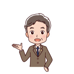 働く人々　職業のイラスト