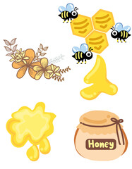 bees and honey