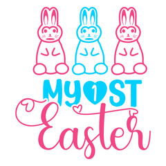 Typography Easter Day Svg Crafts & T-Shirt Designs Vector, Easter Day T-Shirt Designs Bundle Vector, Easter Quotes SVG, Easter Bunny Svg, Easter Egg Svg, Easter Day Svg Png, Spring SVG Bundle, Easter 