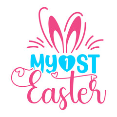Typography Easter Day Svg Crafts & T-Shirt Designs Vector, Easter Day T-Shirt Designs Bundle Vector, Easter Quotes SVG, Easter Bunny Svg, Easter Egg Svg, Easter Day Svg Png, Spring SVG Bundle, Easter 