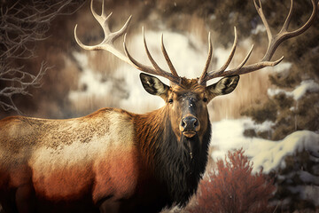 Elk Stock Photo, Wildlife Photography