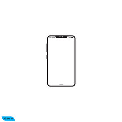 Icon vector graphic of smartphone