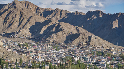Obraz premium Eastern district of Leh City, Ladakh in India
