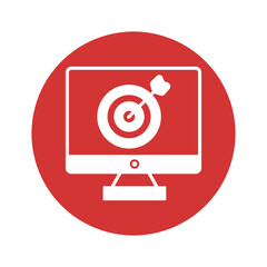 Target vector icon easily modify

