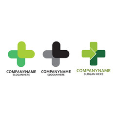 Cross Medical Logo Vector Illustration design
