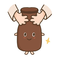 terracotta of god element illustration