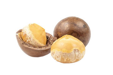 Macadamia nuts isolated on transparent background. Package design element , PNG File