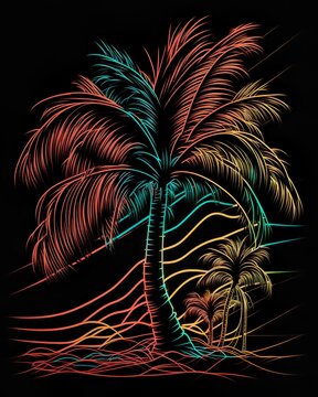 Vaporwave Palm Tree Images – Browse 2,580 Stock Photos, Vectors, and Video  | Adobe Stock