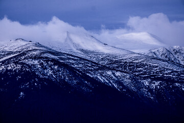 Fototapeta na wymiar Winter slopes