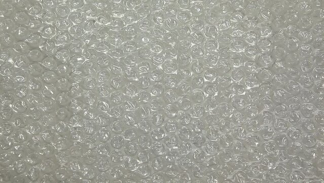 footage of bubble wrap background