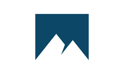 Mountain Logo Design Template Inspiration, Vector Illustration.