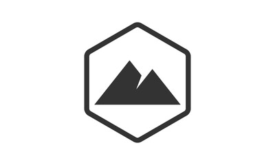 Mountain Logo Design Template Inspiration, Vector Illustration.