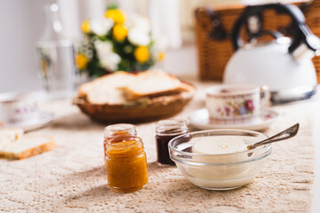 italian, Sardinian Breakfast.
Colazione Sarda e Italiana