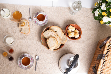 italian, Sardinian Breakfast.
Colazione Sarda e Italiana