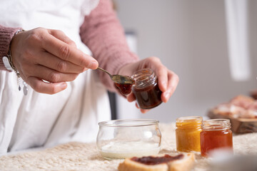 italian, Sardinian Breakfast.
Colazione Sarda e Italiana