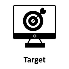 Target vector icon easily modify

