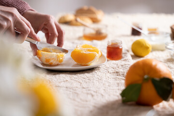 italian, Sardinian Breakfast.
Colazione Sarda e Italiana