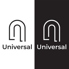 Abstract creative Logo template elements are universal, can be used for business, brand, company, business card, property or building.