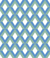 Abstract Diamonds Geometric Psychedelic Minimal Seamless Pattern Trendy Fashion Colors Emboss Look Perfect for Allover Fabric Print or Wall Paper