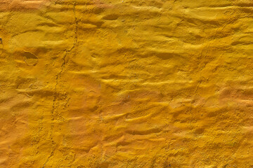 Yellow and orange wall painted