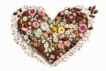heart shaped chocolates