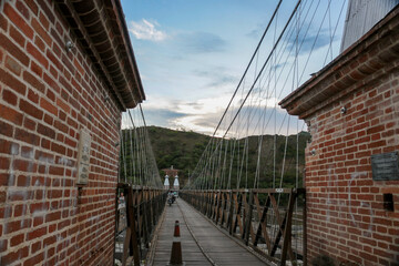 Naklejka premium city bridge