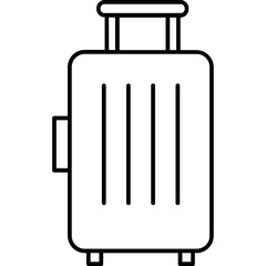 Baggage Vector Icon fully editable

