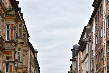 Obraz premium Low angle view of historical building in Leipzig