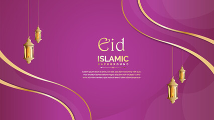 luxury and elegant Islamic background with Islamic pattern