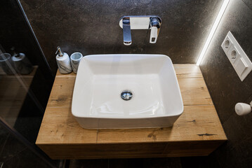 Spacious bathroom, clean, beautiful, luxurious, bright room