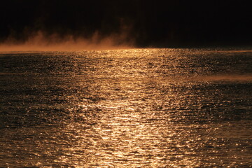 煌めく海