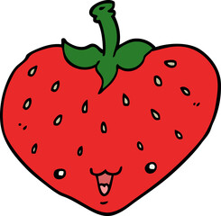 cartoon strawberry