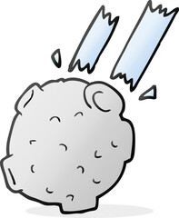 cartoon meteor