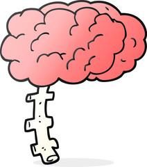 cartoon brain