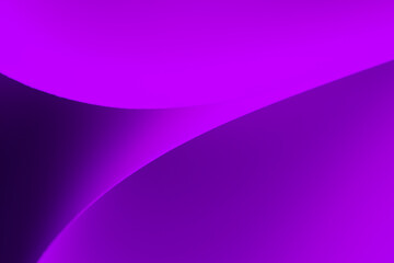 Purple abstract gradient wavy  curved layers background.