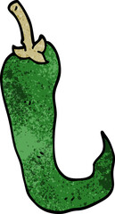 cartoon doodle chilli pepper