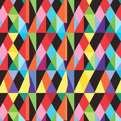 Colorful Pattern Vector Background Style.