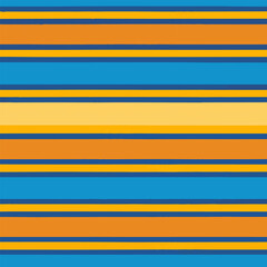 Blue And Yellow And Orange Diagonal Lines Vector Background.