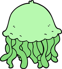 cartoon jellyfish