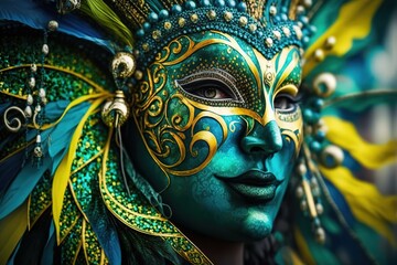 Brazilian Carnival background stock photo Mardi Gras, Brazil, Parade, Mask - Disguise, Costume