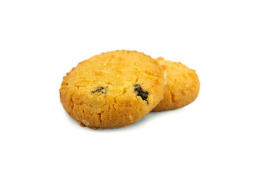 Butter Cookie on white background